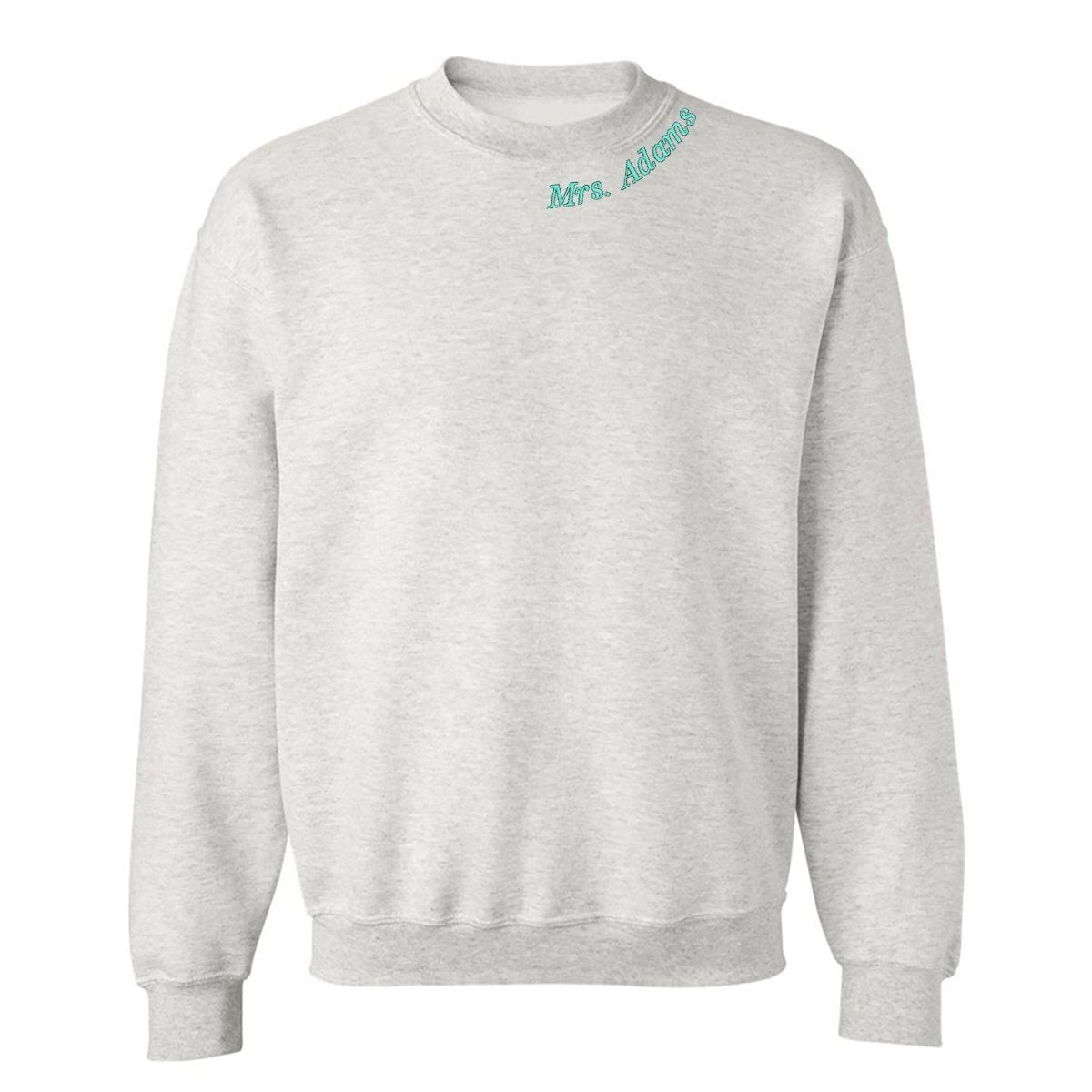 Make It Yours™  Teacher Collar Crewneck Sweatshirt