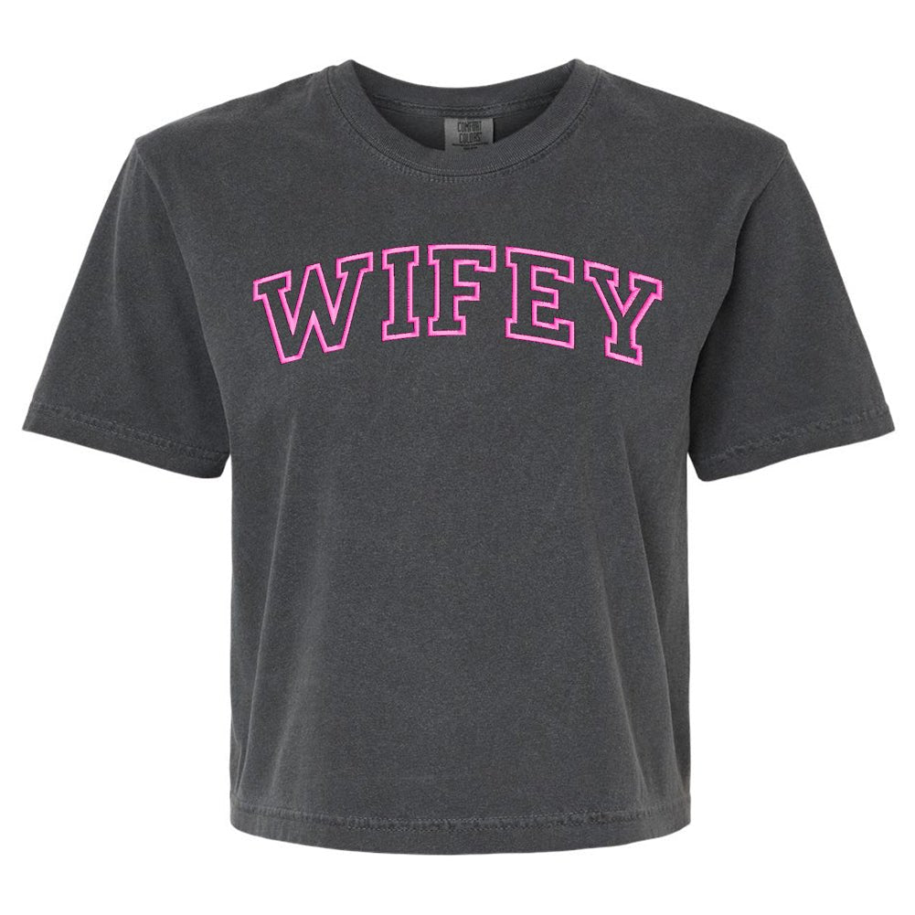 Make It Yours™ 'Varsity Word' Boxy T-Shirt
