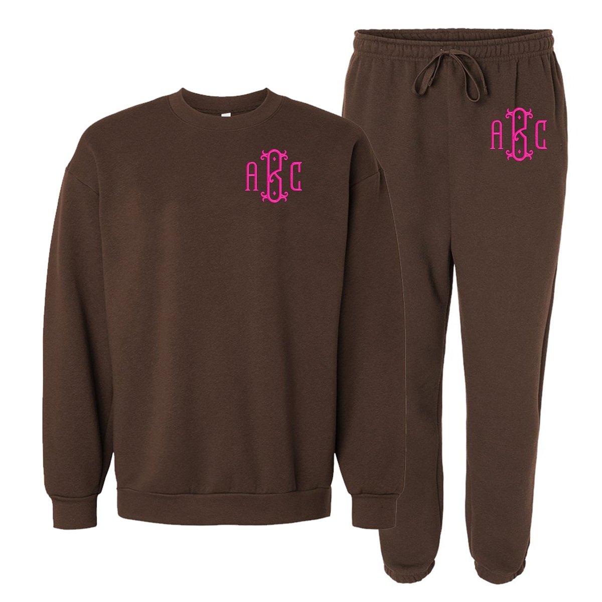 Monogrammed American Apparel Crewneck Set