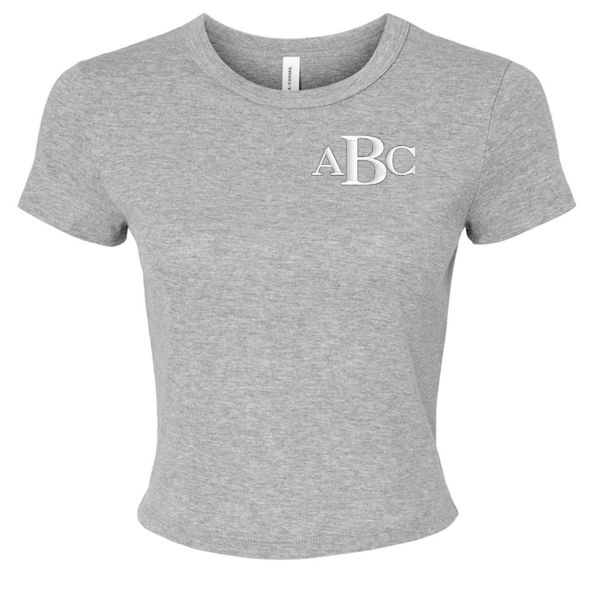 Monogrammed Baby Tee