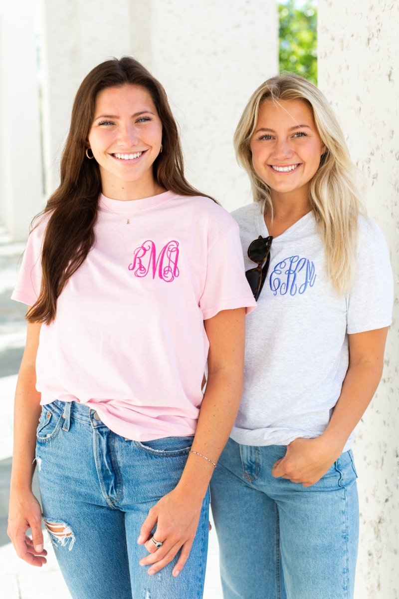 Monogrammed Basic T-Shirt