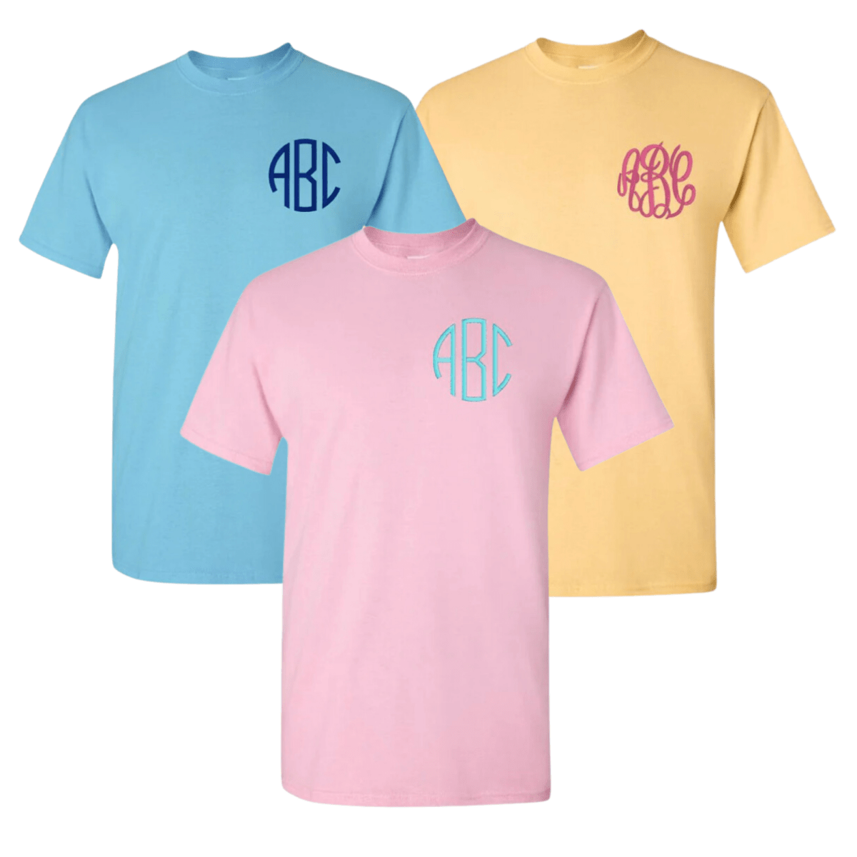 Monogrammed Basic T-Shirt