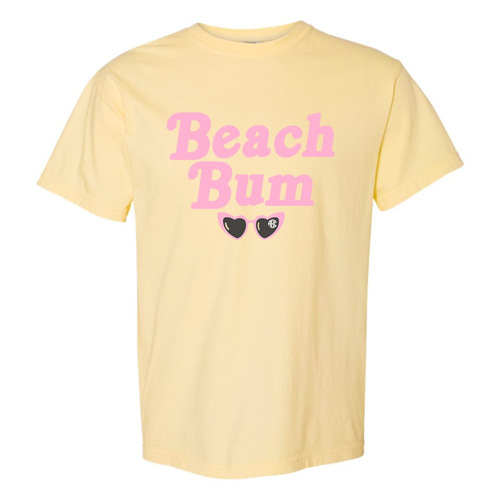 Monogrammed 'Beach Bum' T-Shirt