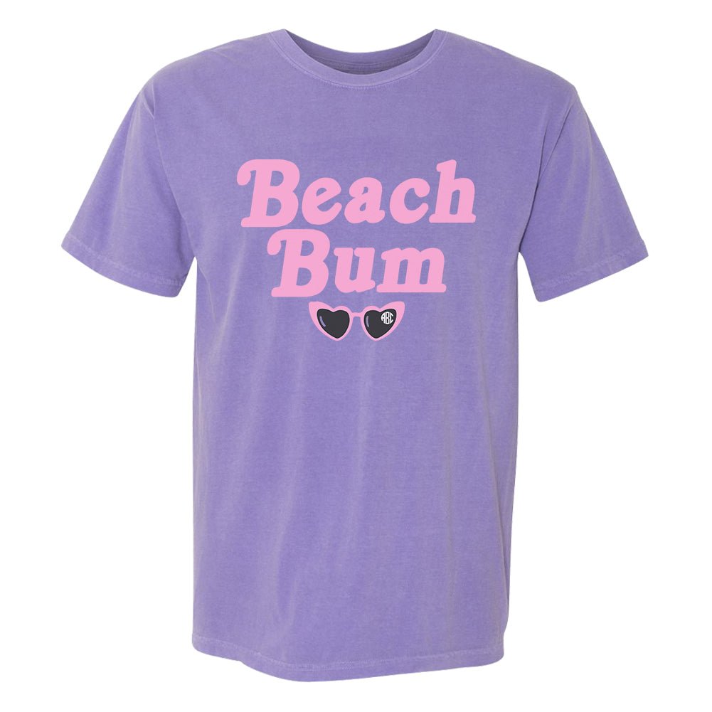 Monogrammed 'Beach Bum' T-Shirt