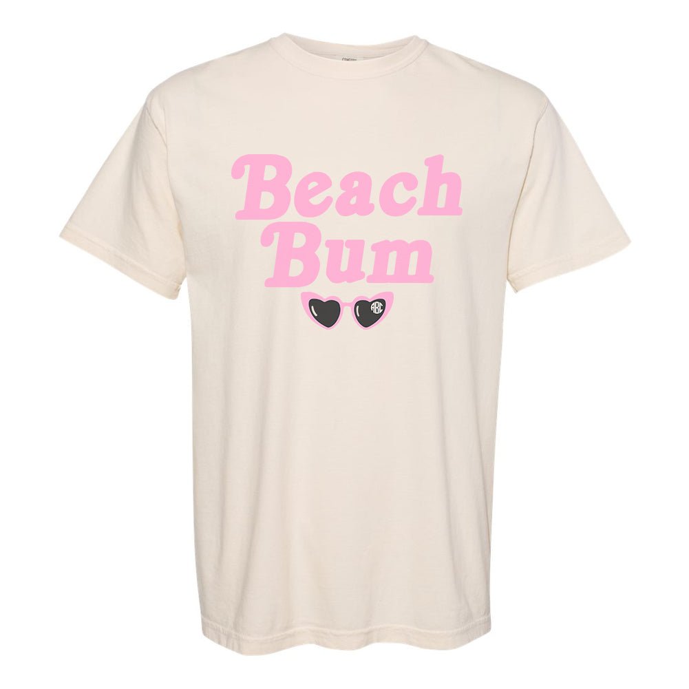 Monogrammed 'Beach Bum' T-Shirt
