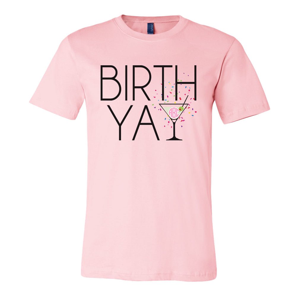 Monogrammed 'Birth-Yay' Premium T-Shirt
