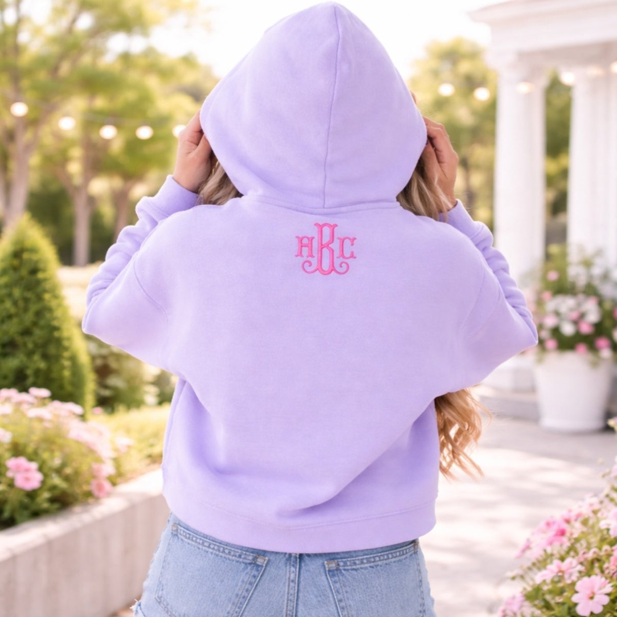 Monogrammed Cloud Hoodie