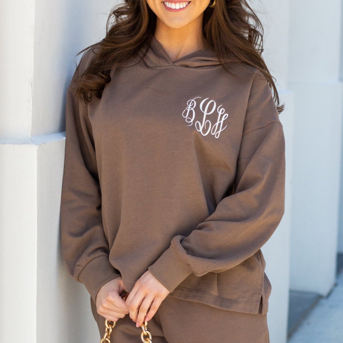 Monogrammed Cloud Hoodie