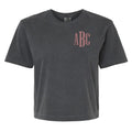 Monogrammed Comfort Colors Boxy T-Shirt