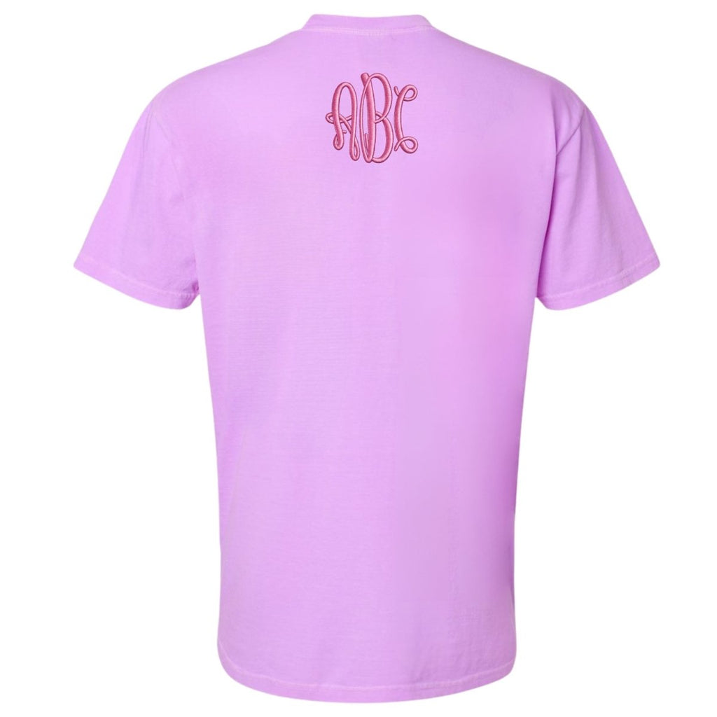 Monogrammed Comfort Colors T-Shirt