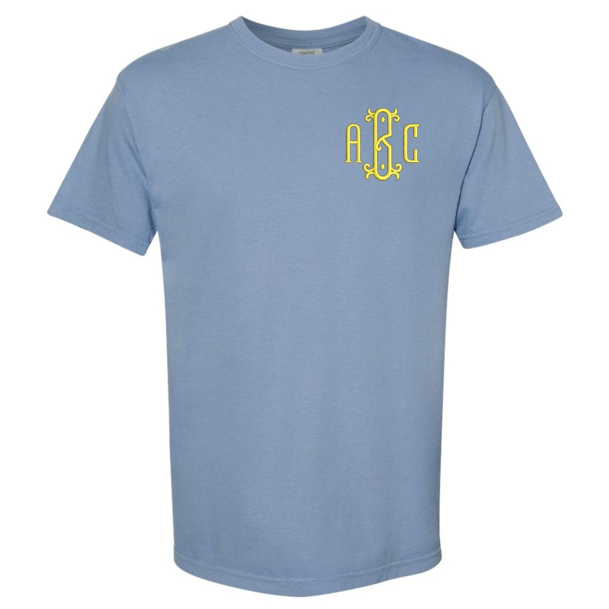 Monogrammed Comfort Colors T-Shirt