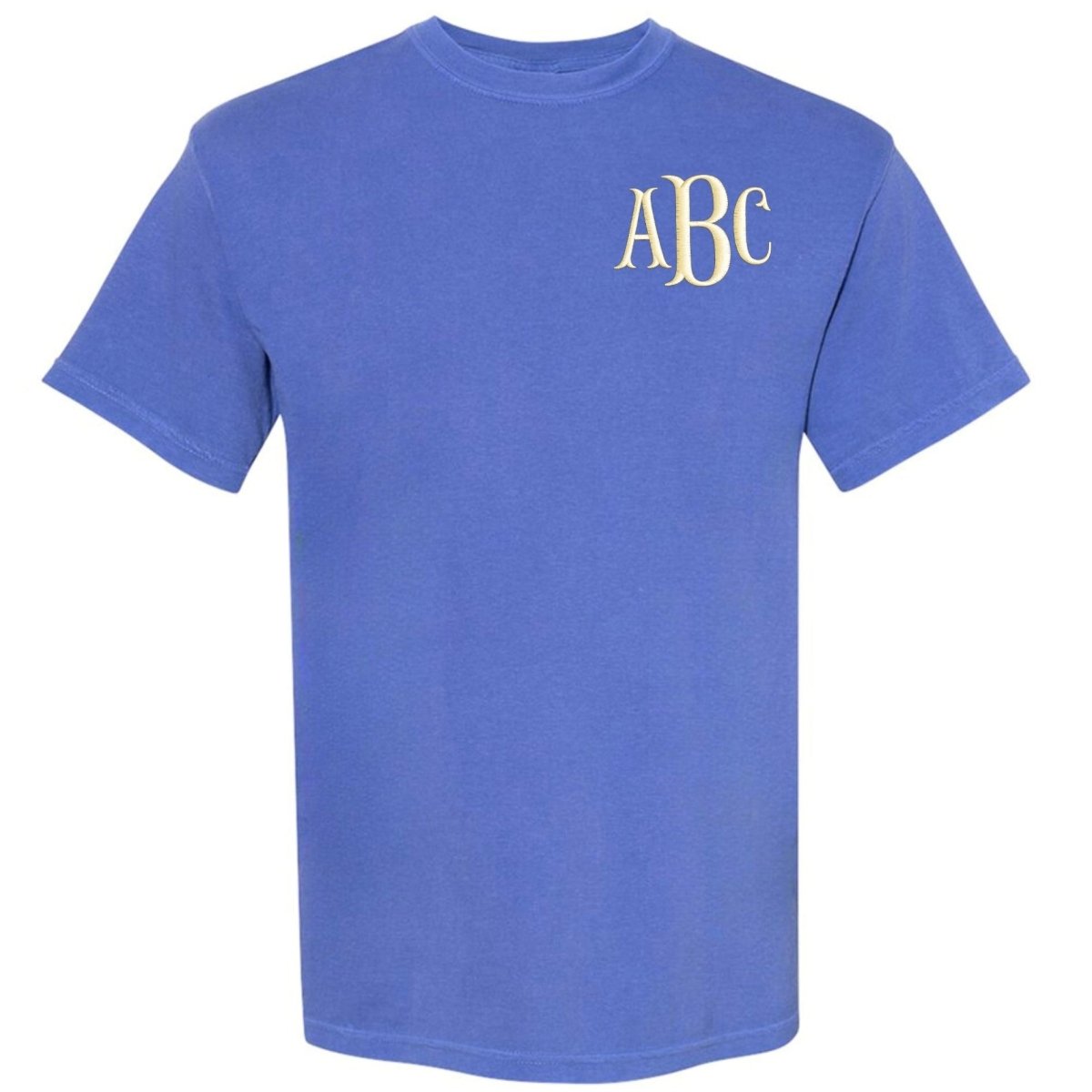 Monogrammed Comfort Colors T-Shirt
