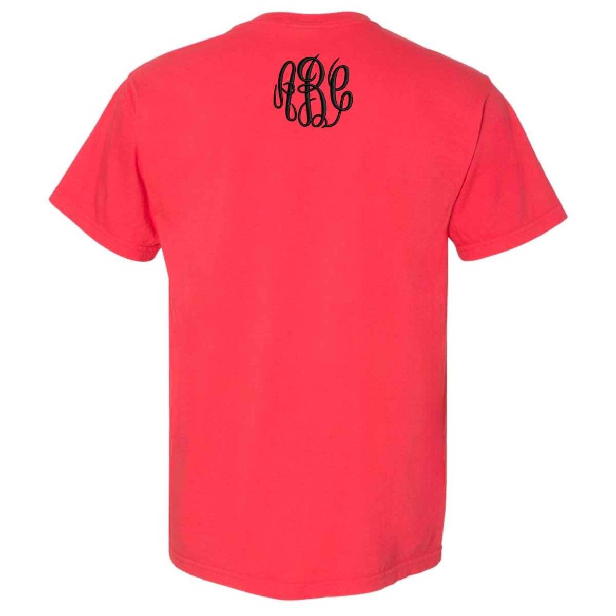 Monogrammed Comfort Colors T-Shirt