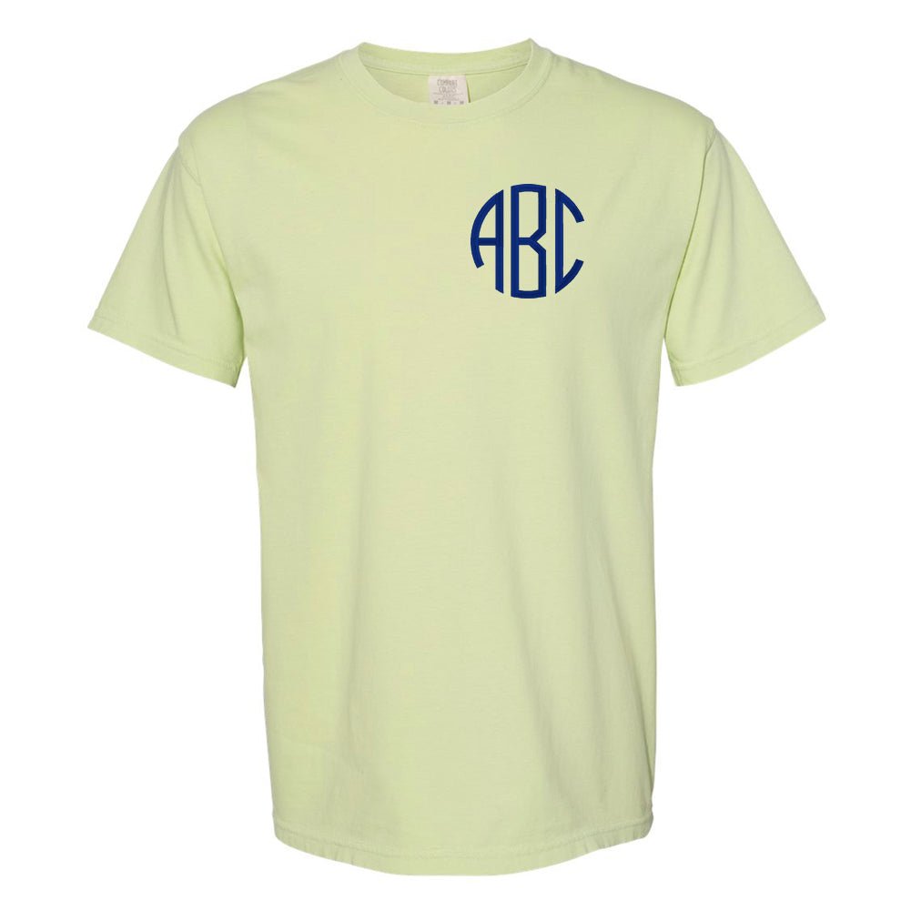 Monogrammed Comfort Colors T-Shirt