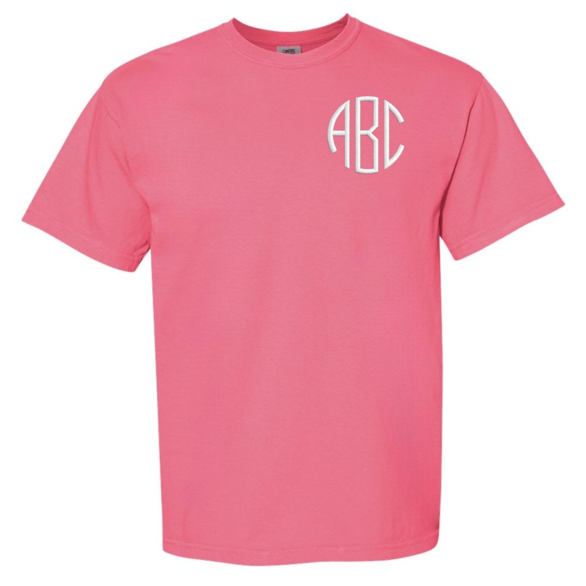 Monogrammed Comfort Colors T-Shirt