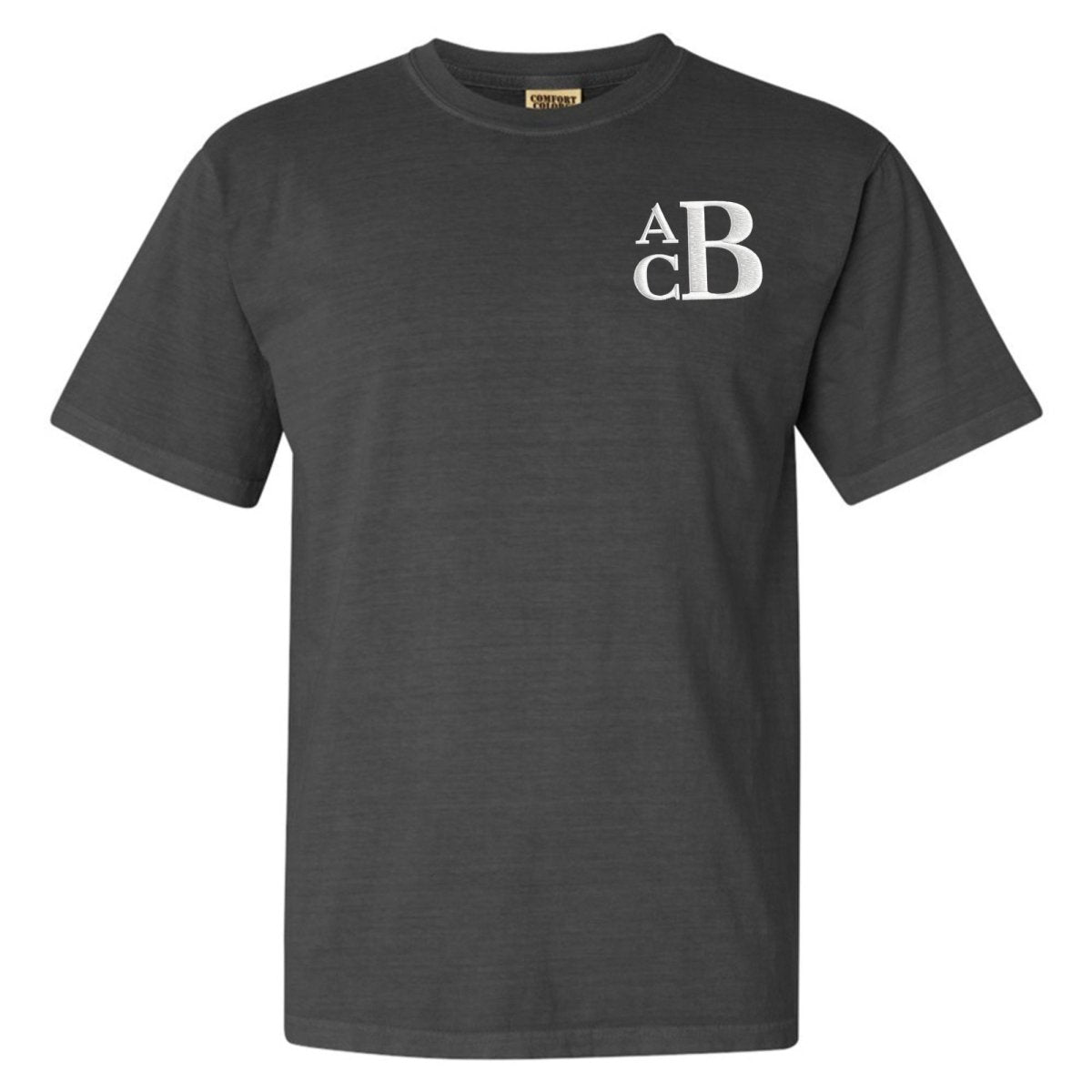 Monogrammed Comfort Colors T-Shirt