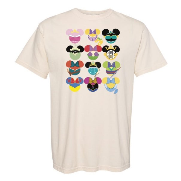 Monogrammed 'Disney Princess' T-Shirt