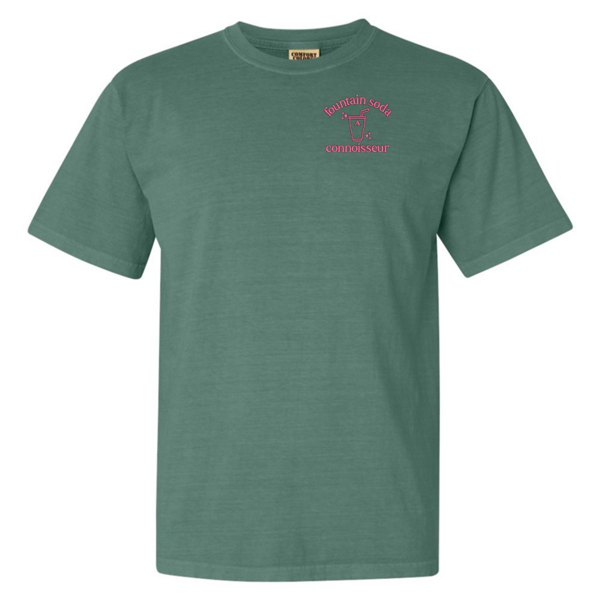 Monogrammed 'Fountain Soda Connoisseur' T-Shirt