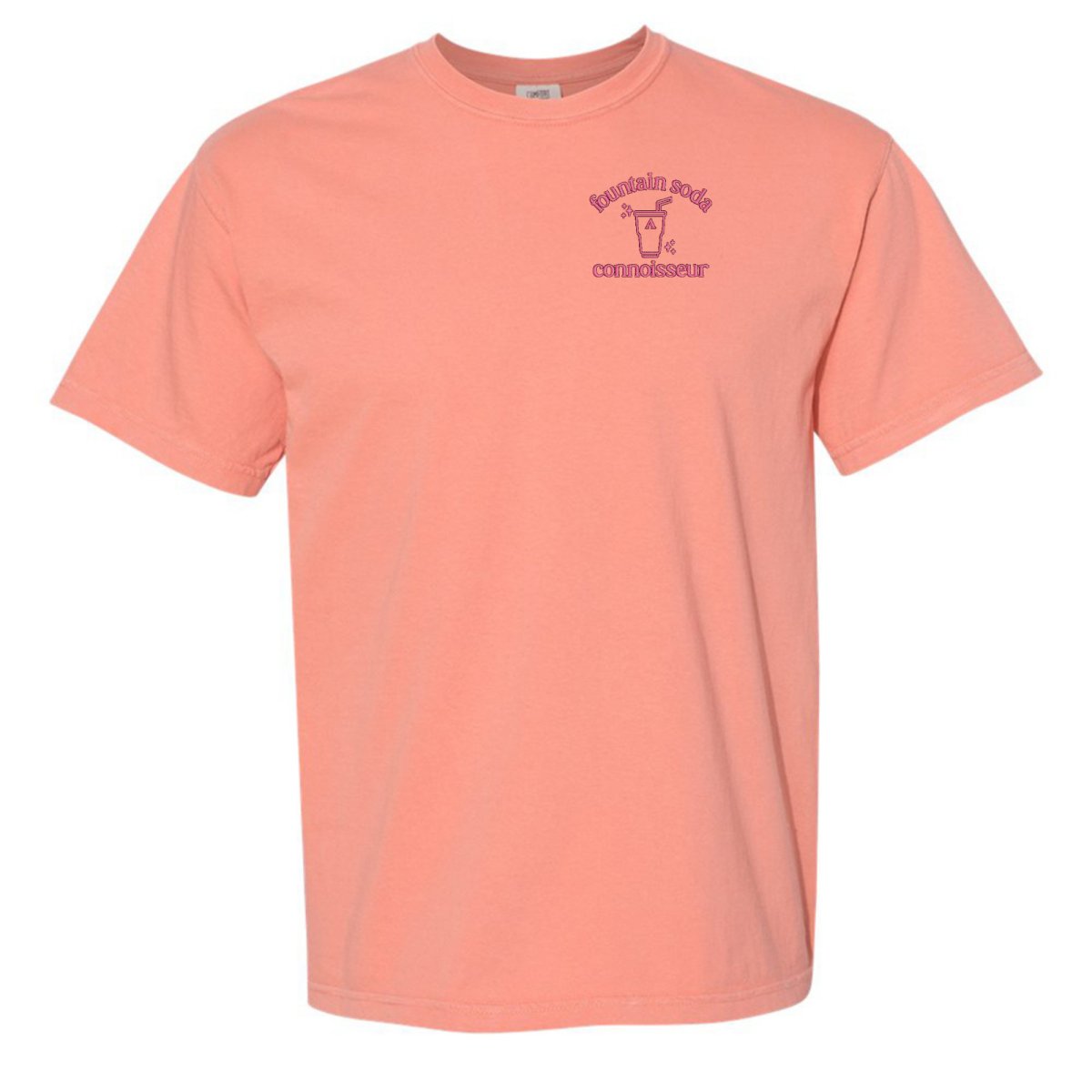 Monogrammed 'Fountain Soda Connoisseur' T-Shirt