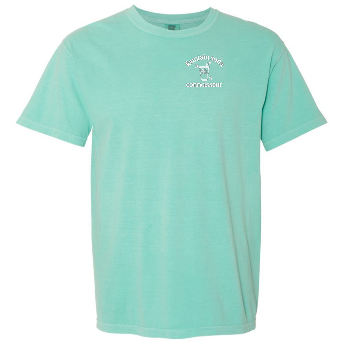 Monogrammed 'Fountain Soda Connoisseur' T-Shirt