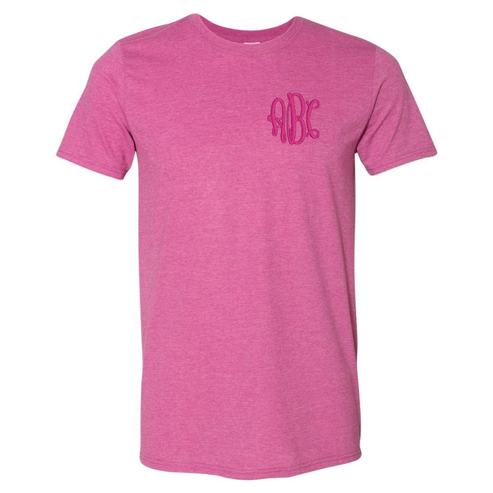 Monogrammed Heathered T-Shirt