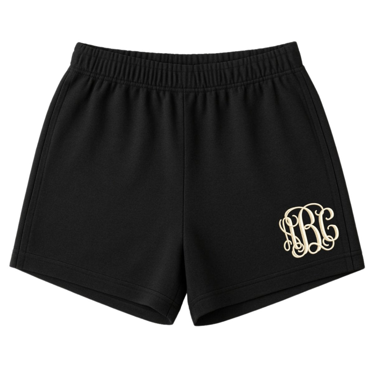 Monogrammed Ladies Fleece Cloud Shorts