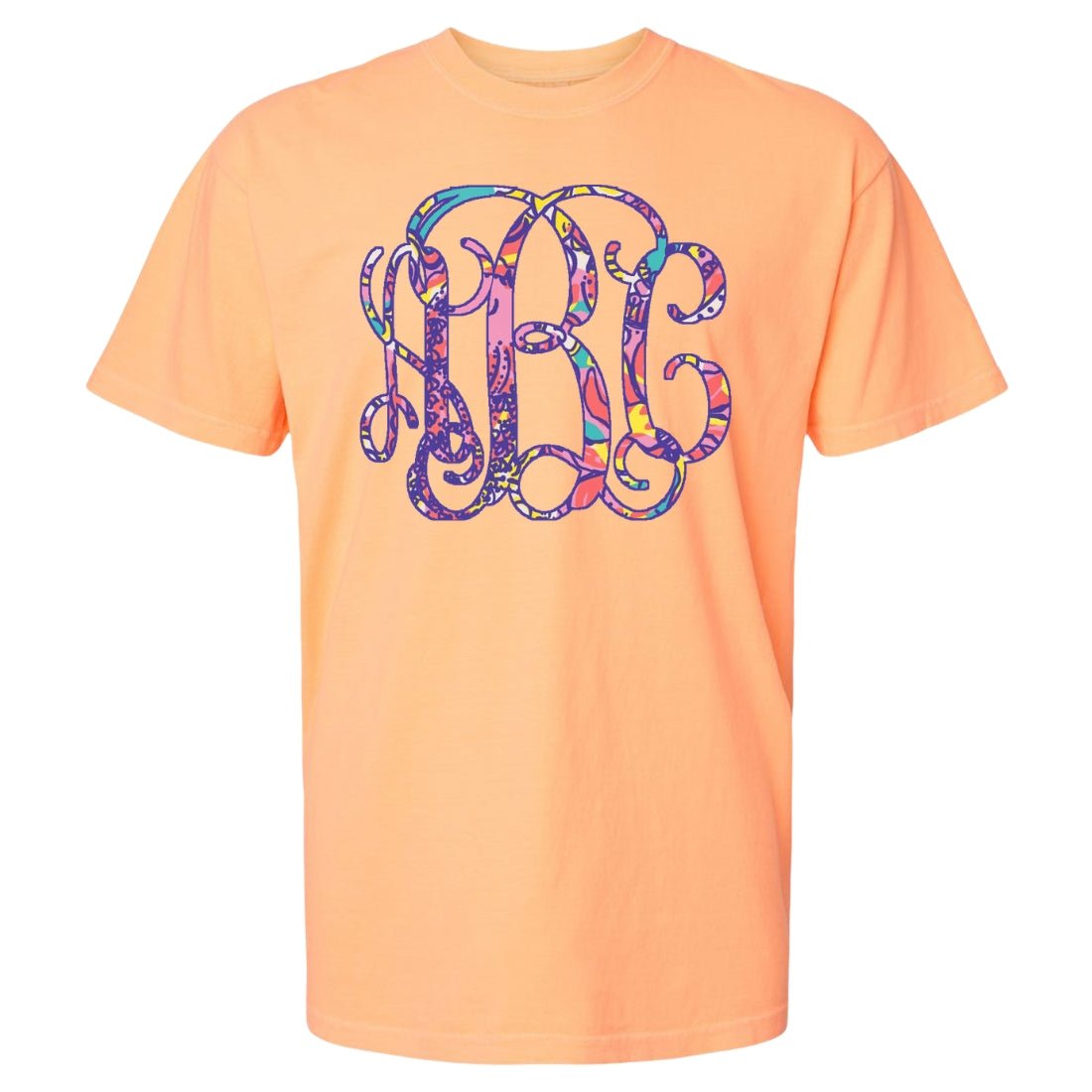 Monogrammed Lilly Big Print T-Shirt