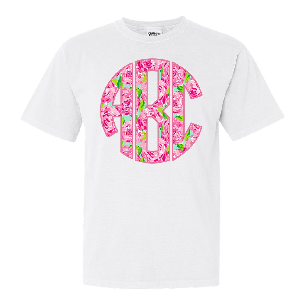 Monogrammed Lilly Big Print T-Shirt