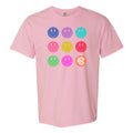 Monogrammed 'Retro Smileys' T-Shirt
