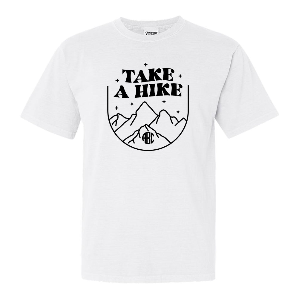 Monogrammed 'Take A Hike' T-Shirt
