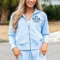 Monogrammed Women's Cloud Full-Zip