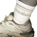 'Mother' Striped Crew Socks