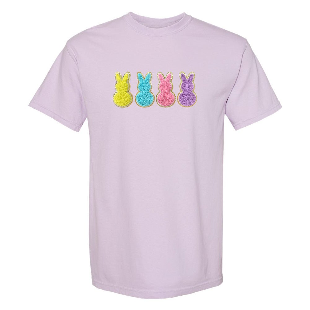 'Peeps' Letter Patch T-Shirt