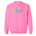 Peeps Letter Patch Crewneck Sweatshirt