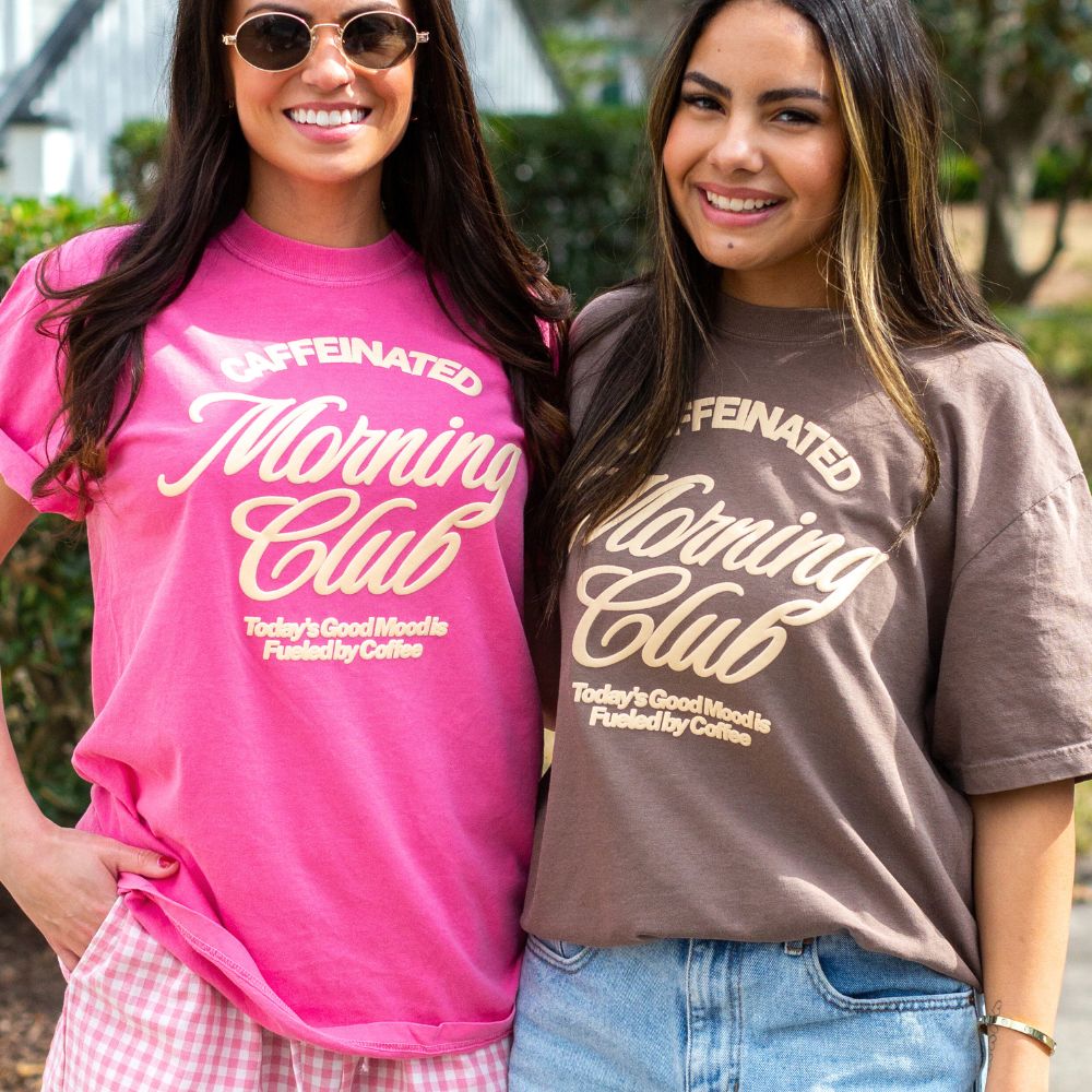 PUFF 'Caffeinated Morning Club' T-Shirt
