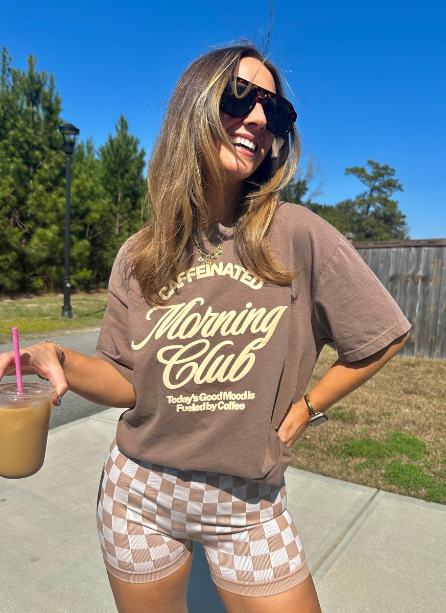 PUFF 'Caffeinated Morning Club' T-Shirt