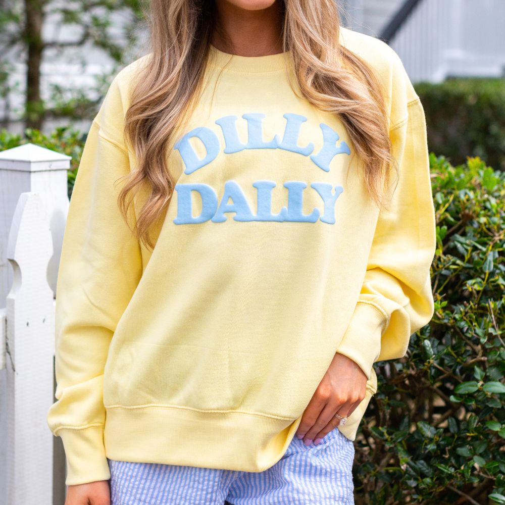 PUFF 'Dilly Dally' Signature Sweatshirt