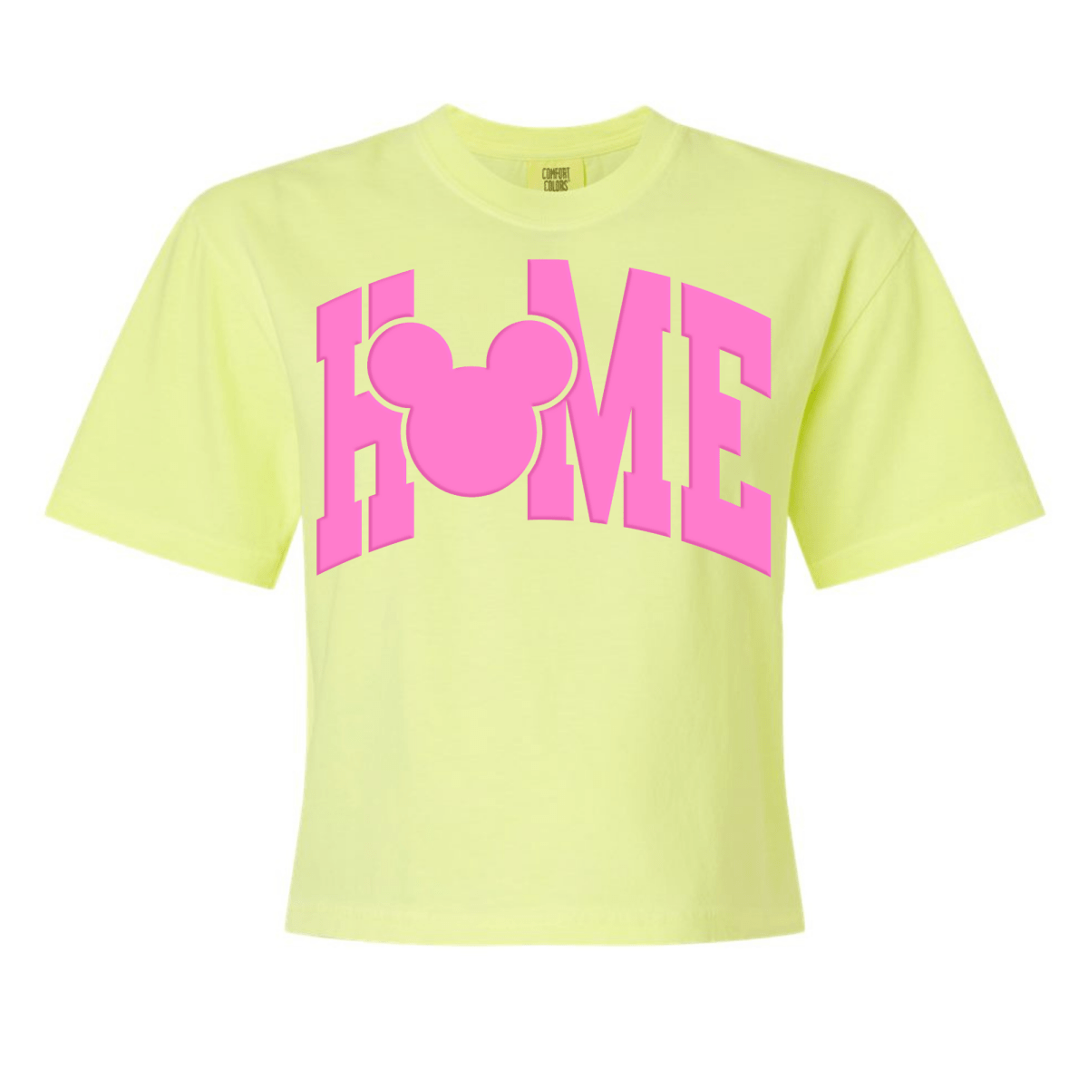 PUFF 'Disney Is HOME' Boxy Tee