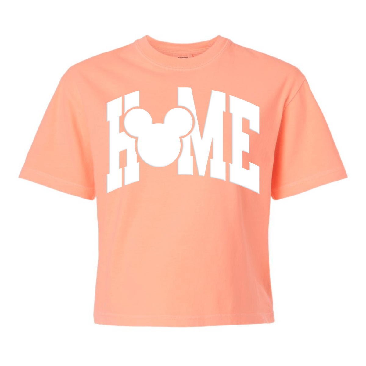 PUFF 'Disney Is HOME' Boxy Tee