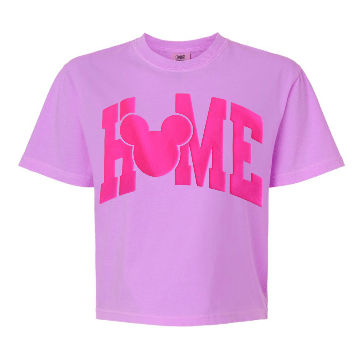 PUFF 'Disney Is HOME' Boxy Tee