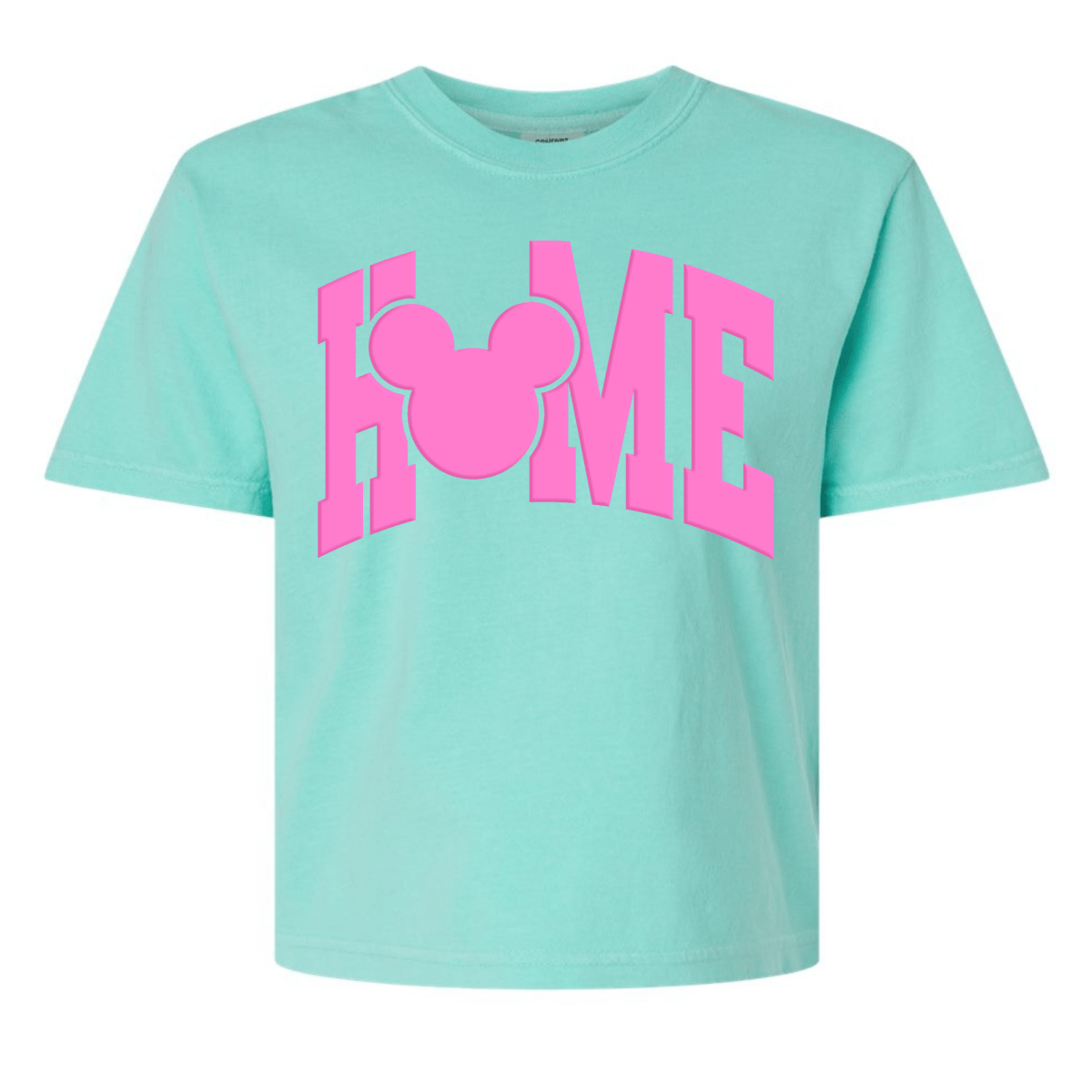 PUFF 'Disney Is HOME' Boxy Tee