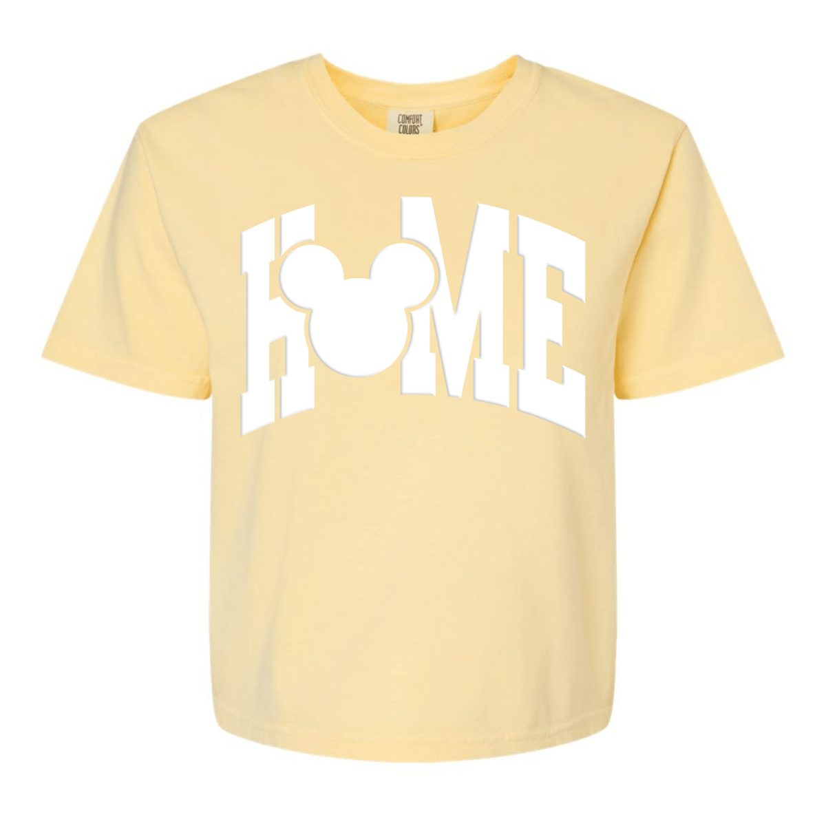 PUFF 'Disney Is HOME' Boxy Tee