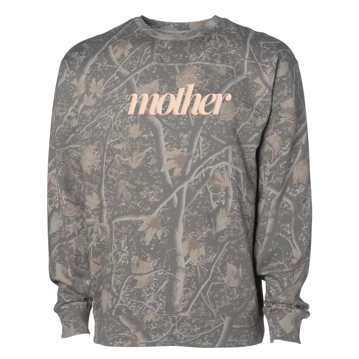 PUFF 'Mom Life' Camo Hideaway Crewneck