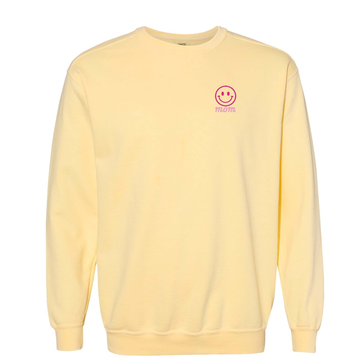 'Smiley Face' Comfort Colors Sweatshirt
