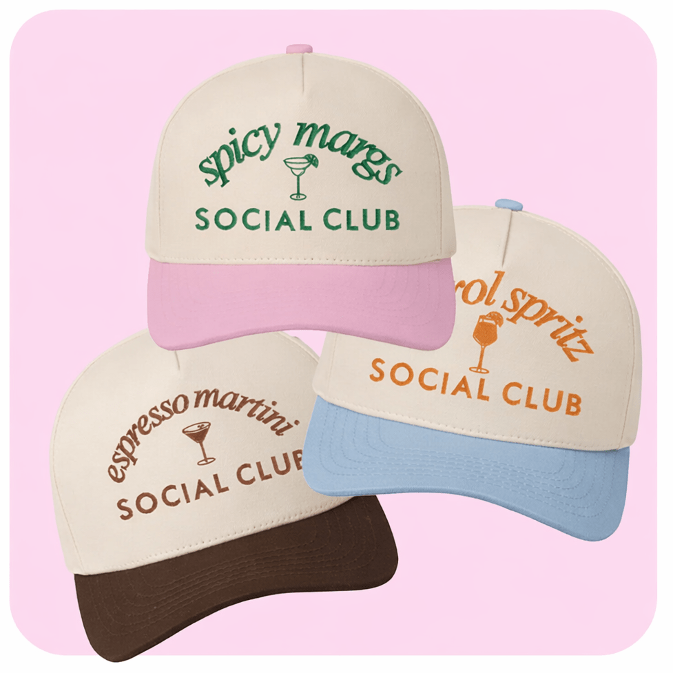 'Social Club' Signature Sips Snapback