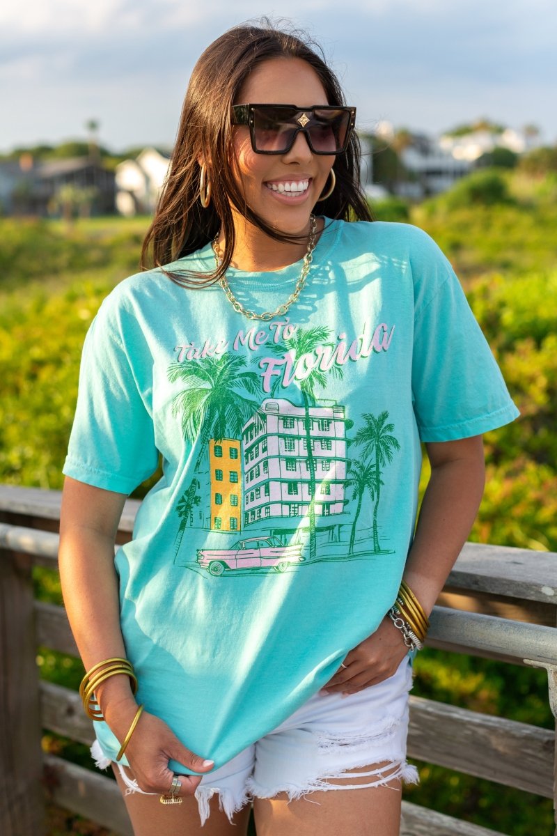 'Take Me To Florida' Retro T-Shirt