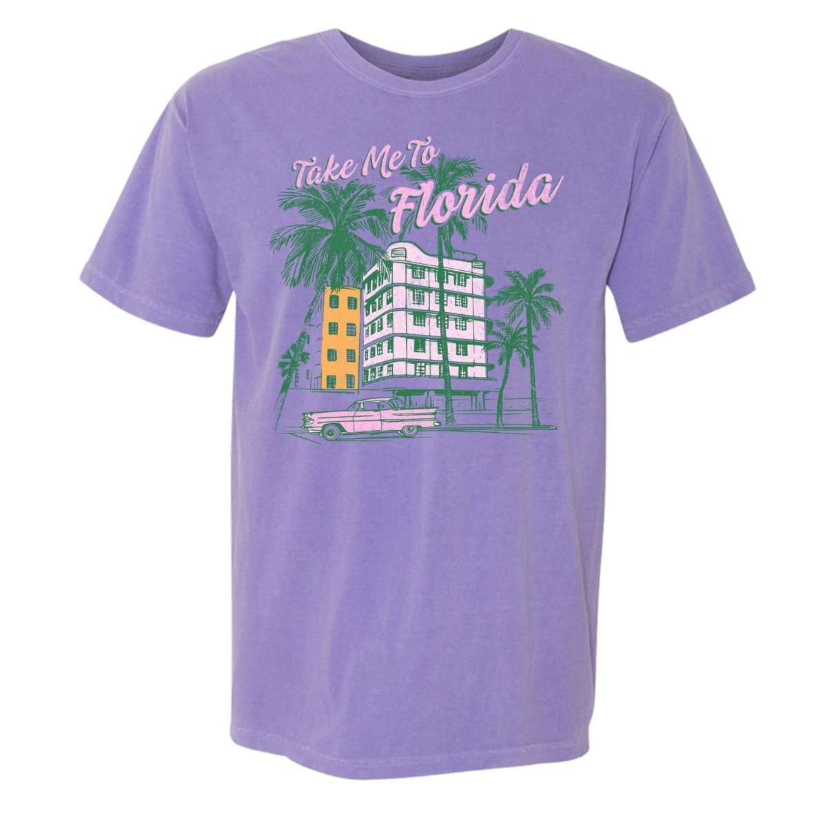 'Take Me To Florida' Retro T-Shirt
