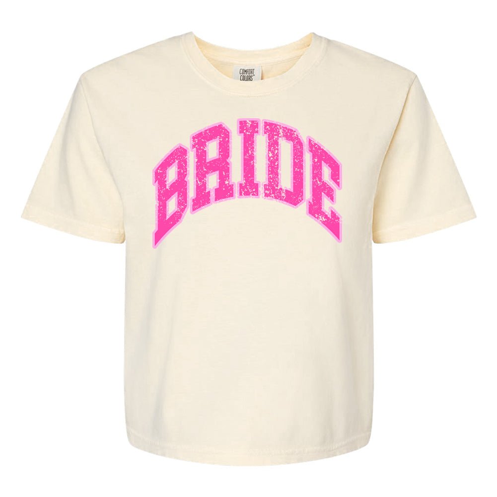 'Varsity Bride' Boxy T-Shirt