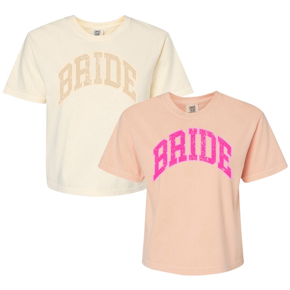 'Varsity Bride' Boxy T-Shirt