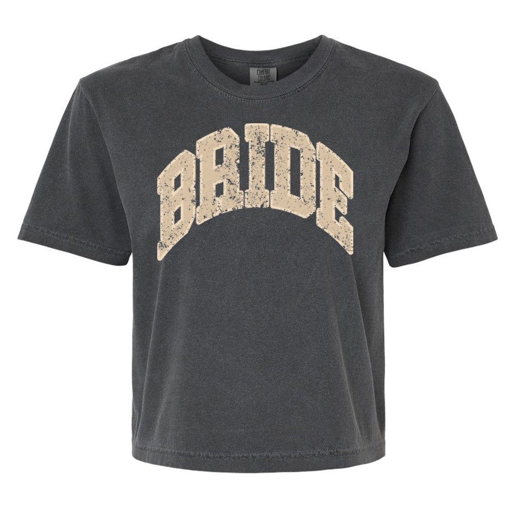 'Varsity Bride' Boxy T-Shirt